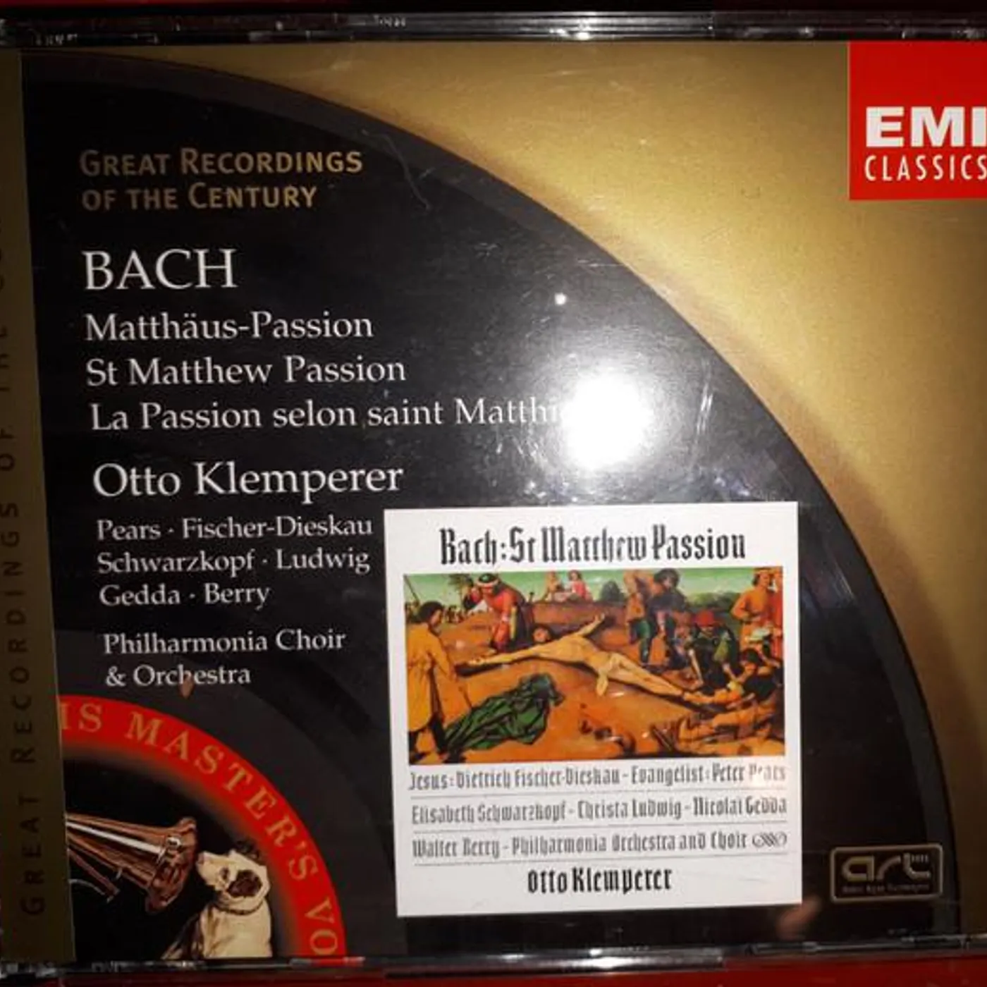 Otto Klemperer BACH: ST. MATTHEW'S PASSION CD