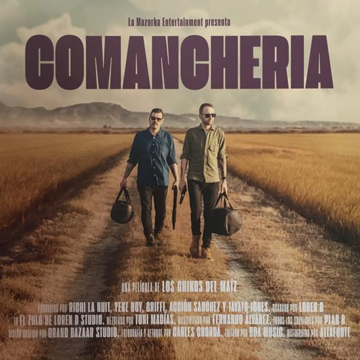 Los Chikos del Maiz COMANCHERIA Vinyl Record