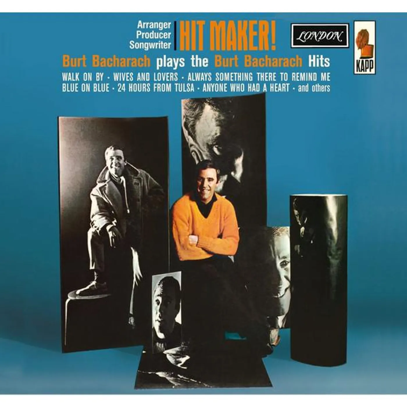 Burt Bacharach HIT MAKER! (FEATURING JIMMY PAGE & JOHN PAUL JONES!) Vinyl Record