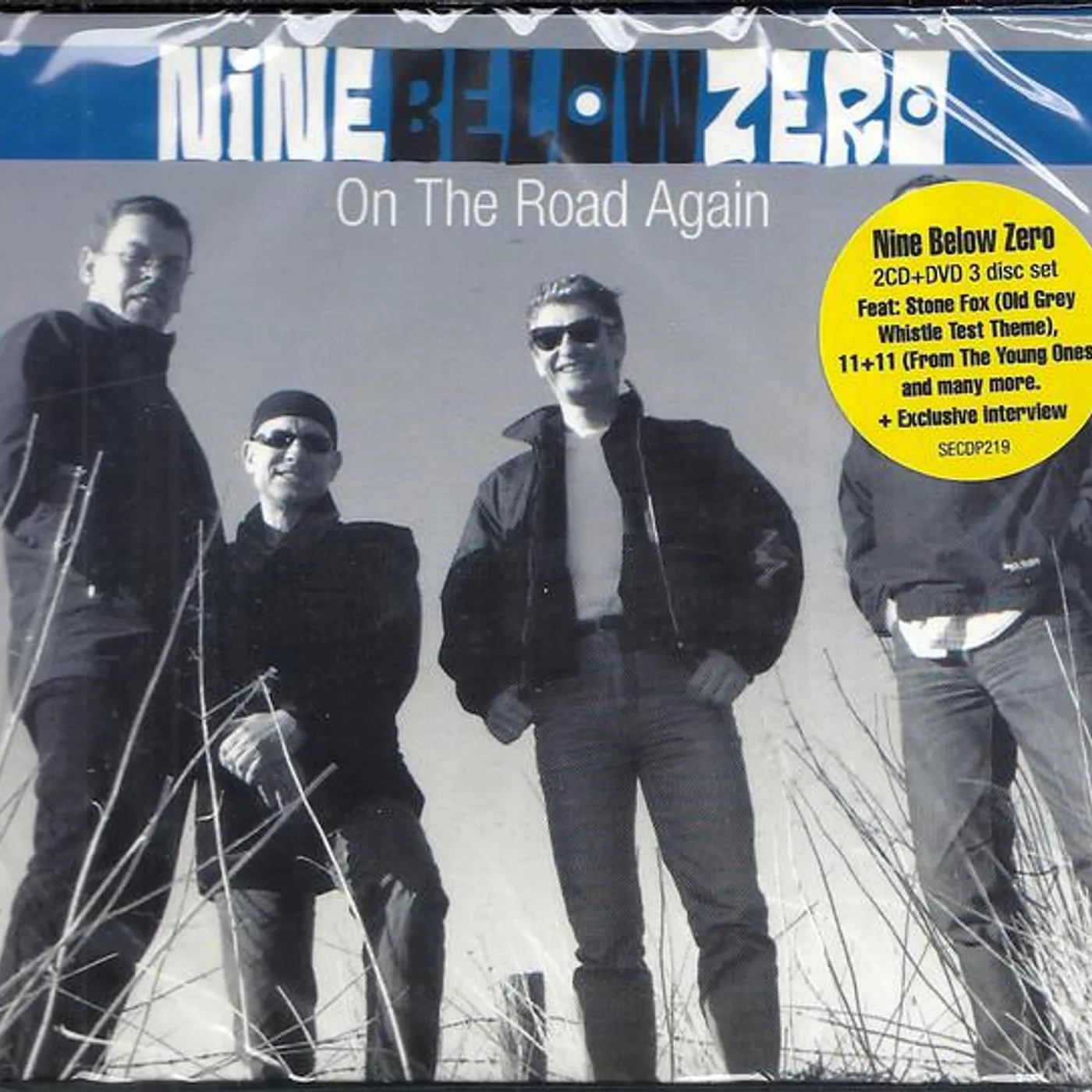 Nine Below Zero ON THE ROAD AGAIN CD