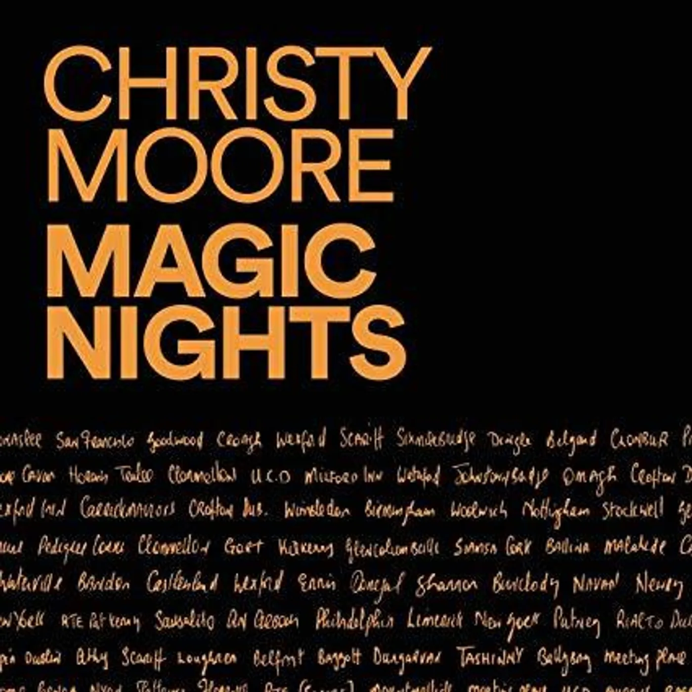 Christy Moore MAGIC NIGHTS CD