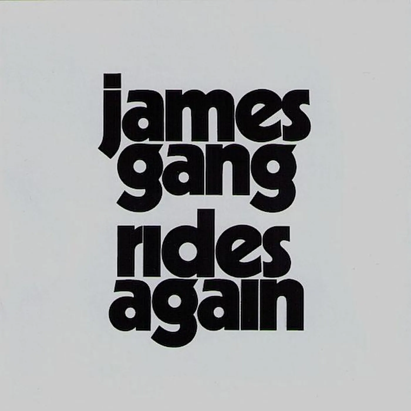 James Gang RIDES AGAIN CD