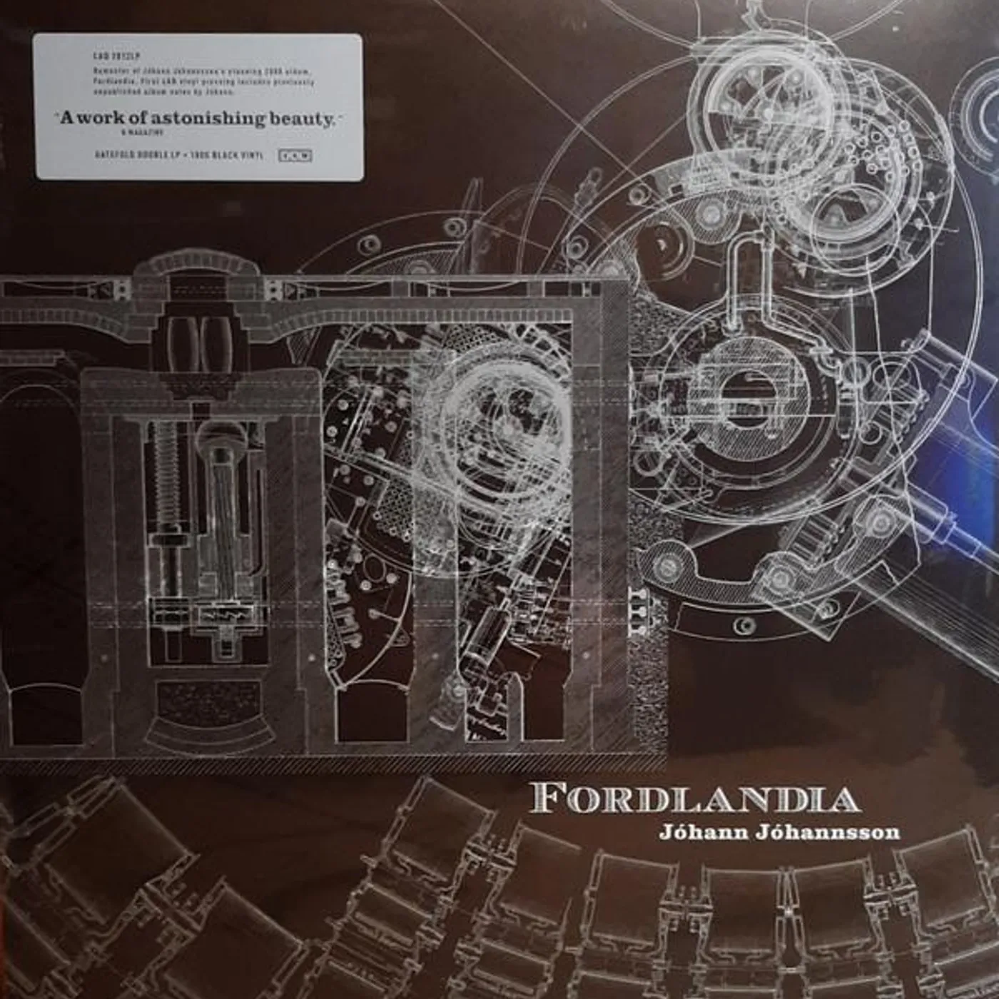 Jóhann Jóhannsson FORDLANDIA Vinyl Record