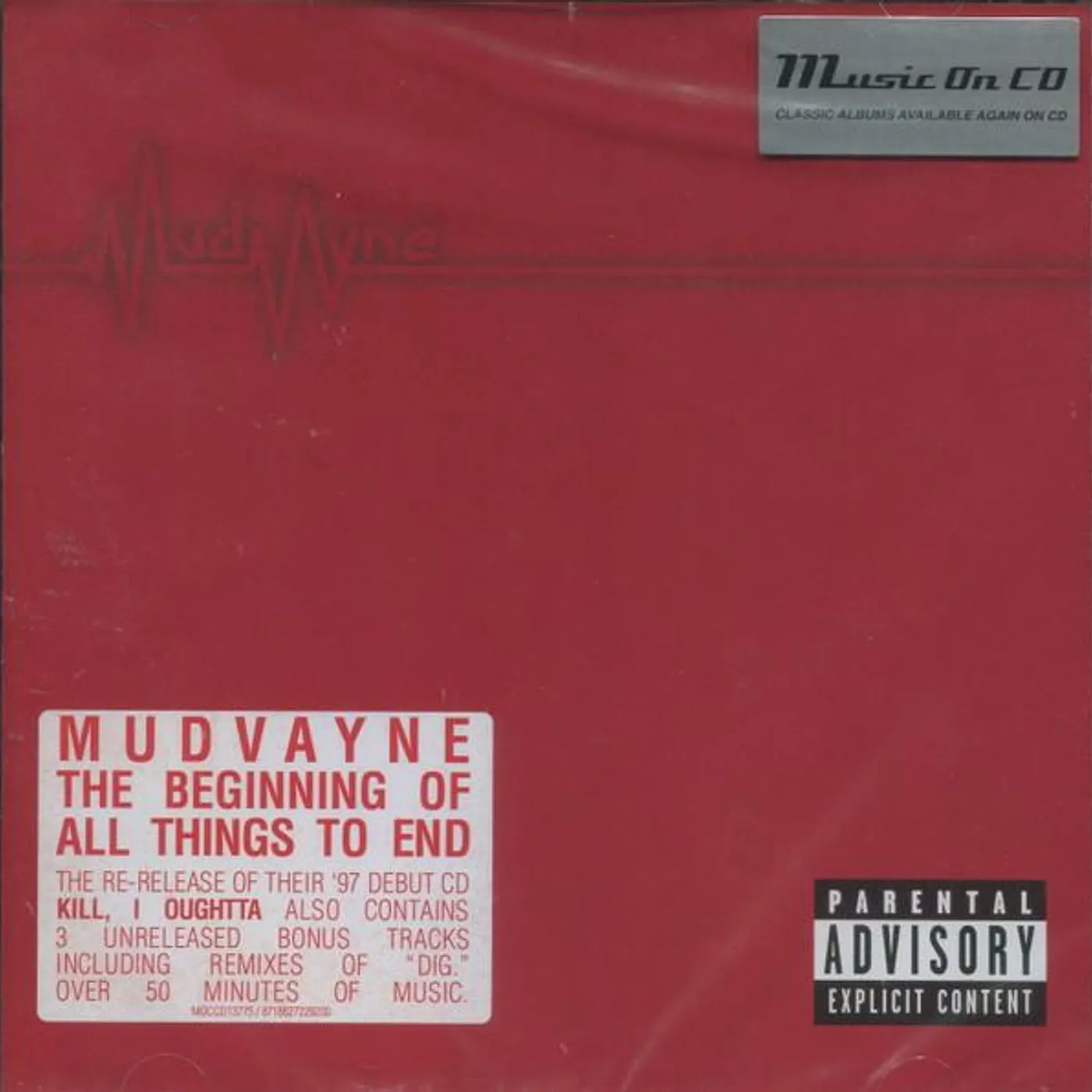 Mudvayne BEGINNING OF ALL THINGS TO END CD