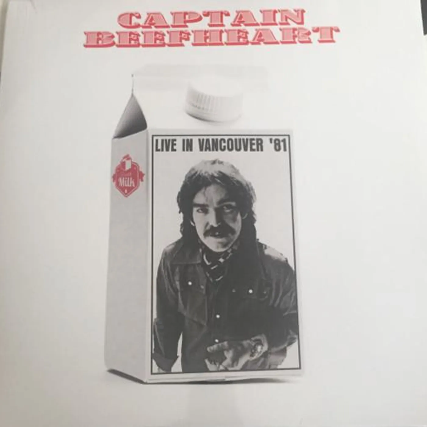 Captain Beefheart LIVE IN VANCOUVER 81 Vinyl Record