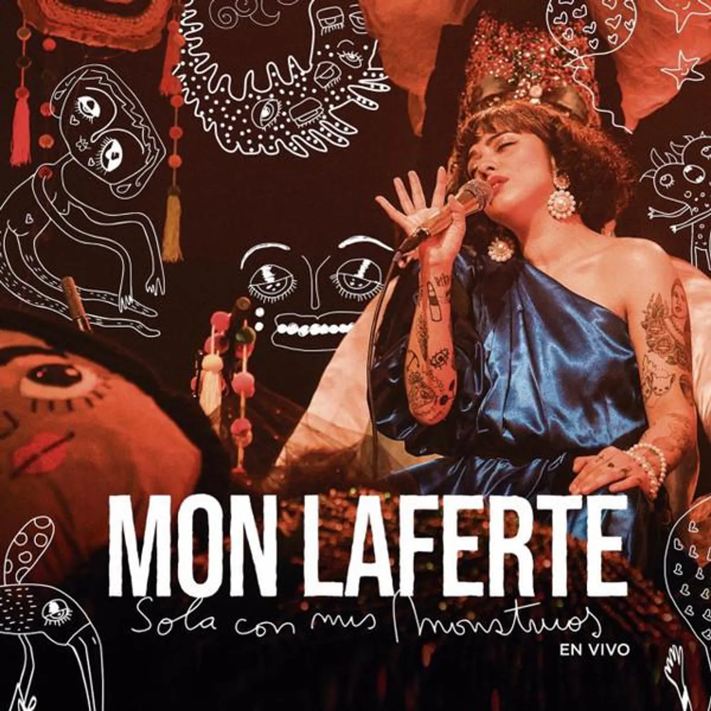 Mon Laferte SOLA CON MIS MONSTRUOS: EN VIVO CD