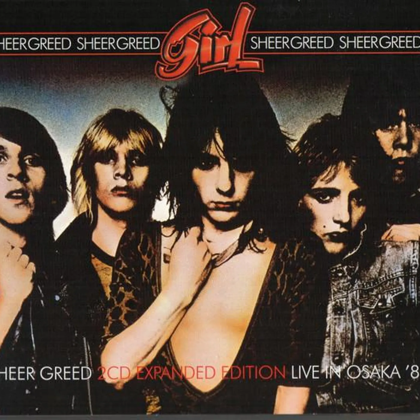Girl SHEER GREED / LIVE IN OSAKA 82 (2CD EDITION) CD