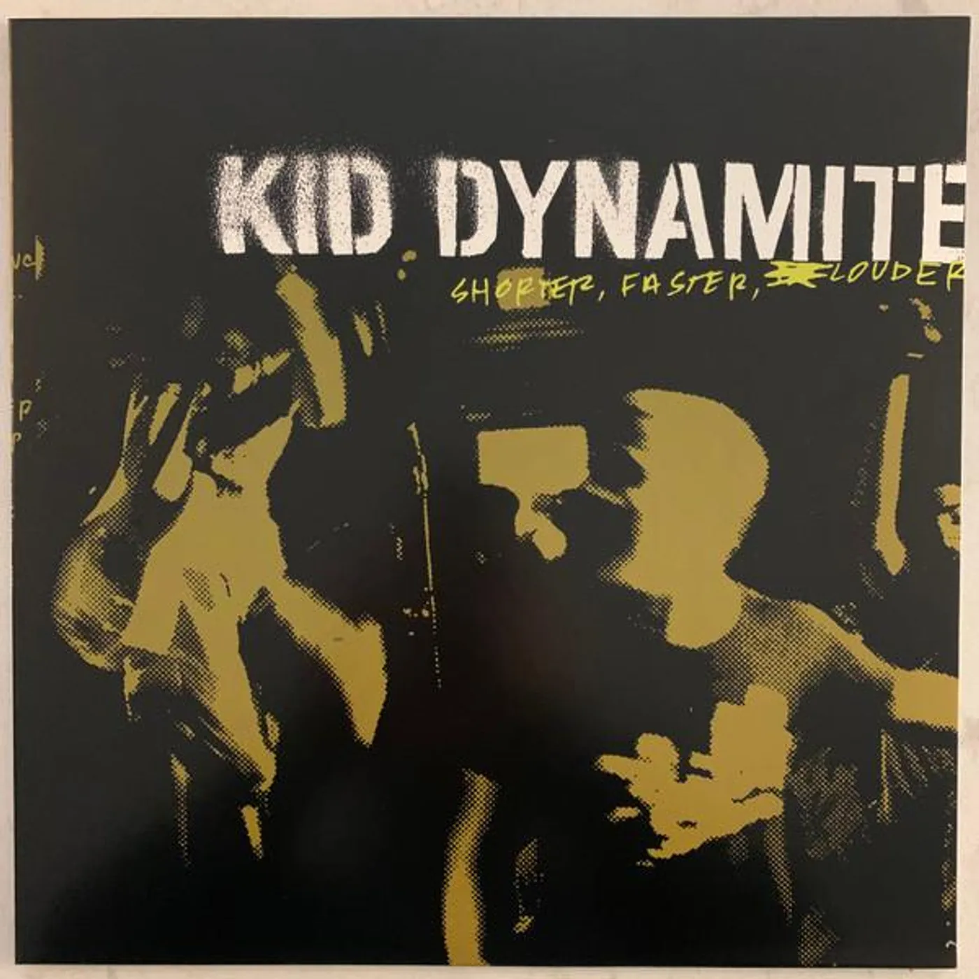 Kid Dynamite SHORTER FASTER LOUDER Vinyl Record