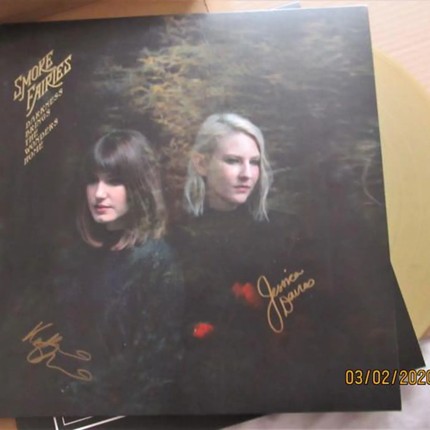 Smoke Fairies DARKNESS BRINGS THE WONDERS HOME Vinyl Record