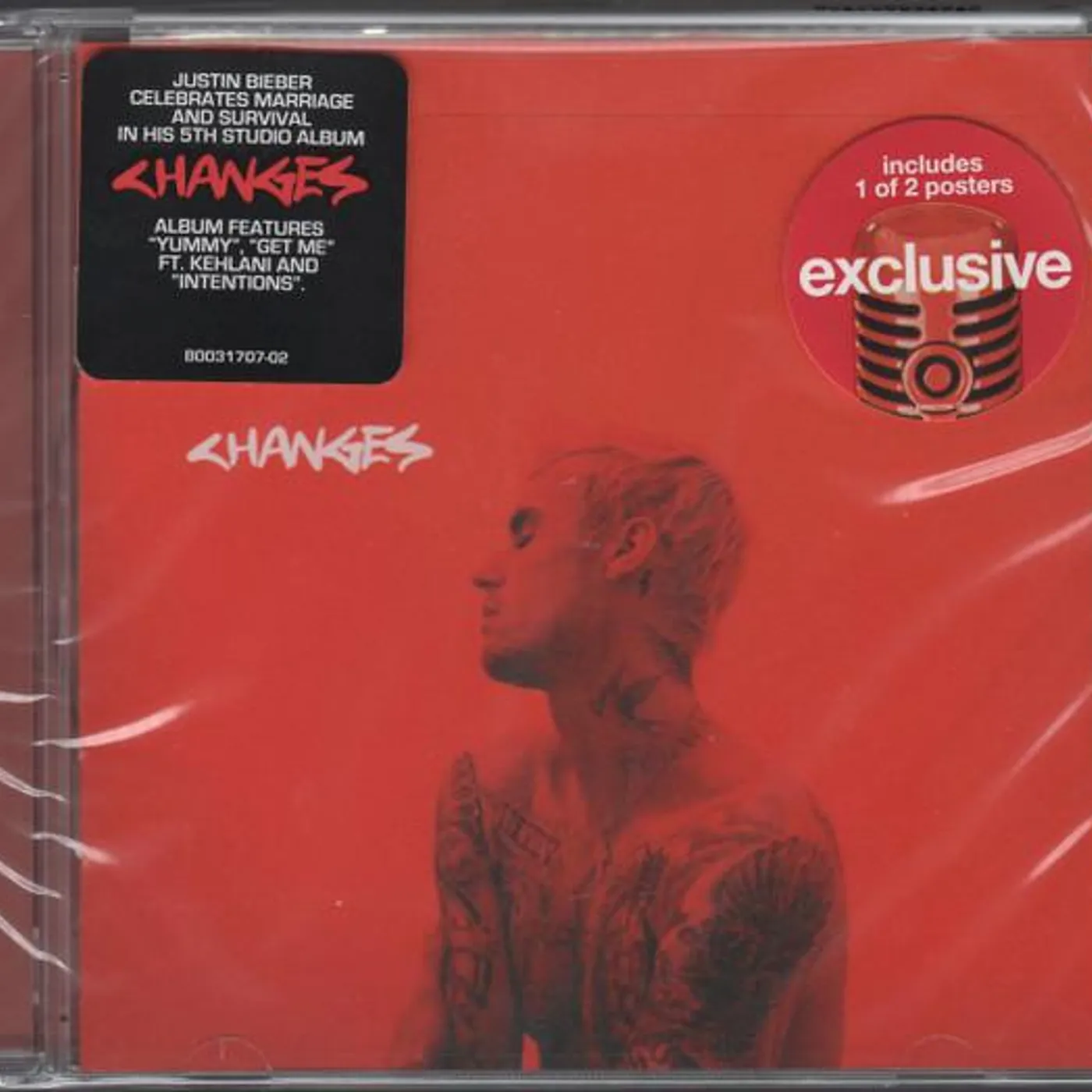 Justin Bieber CHANGES CD