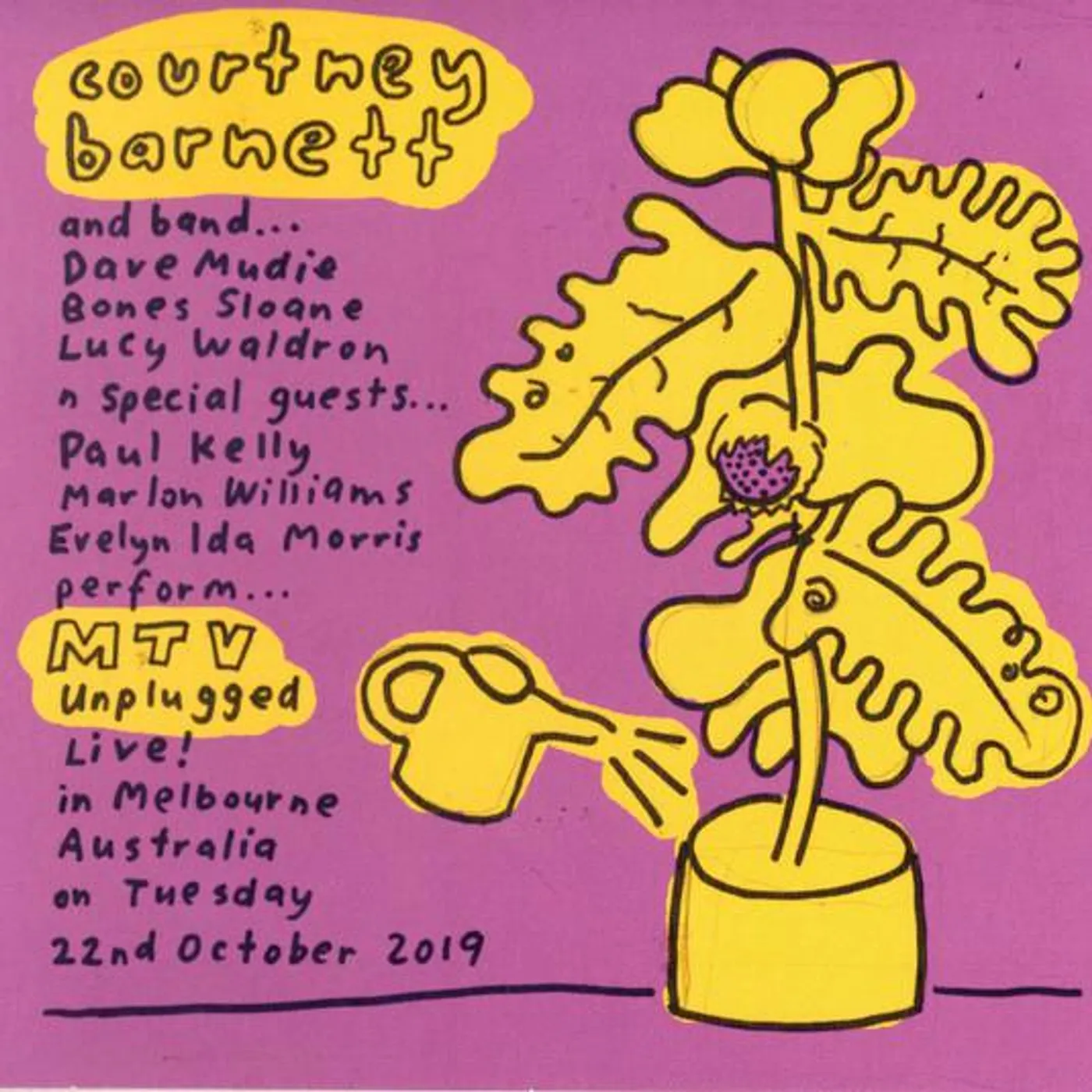 Courtney Barnett MTV UNPLUGGED - LIVE IN MELBOURNE CD