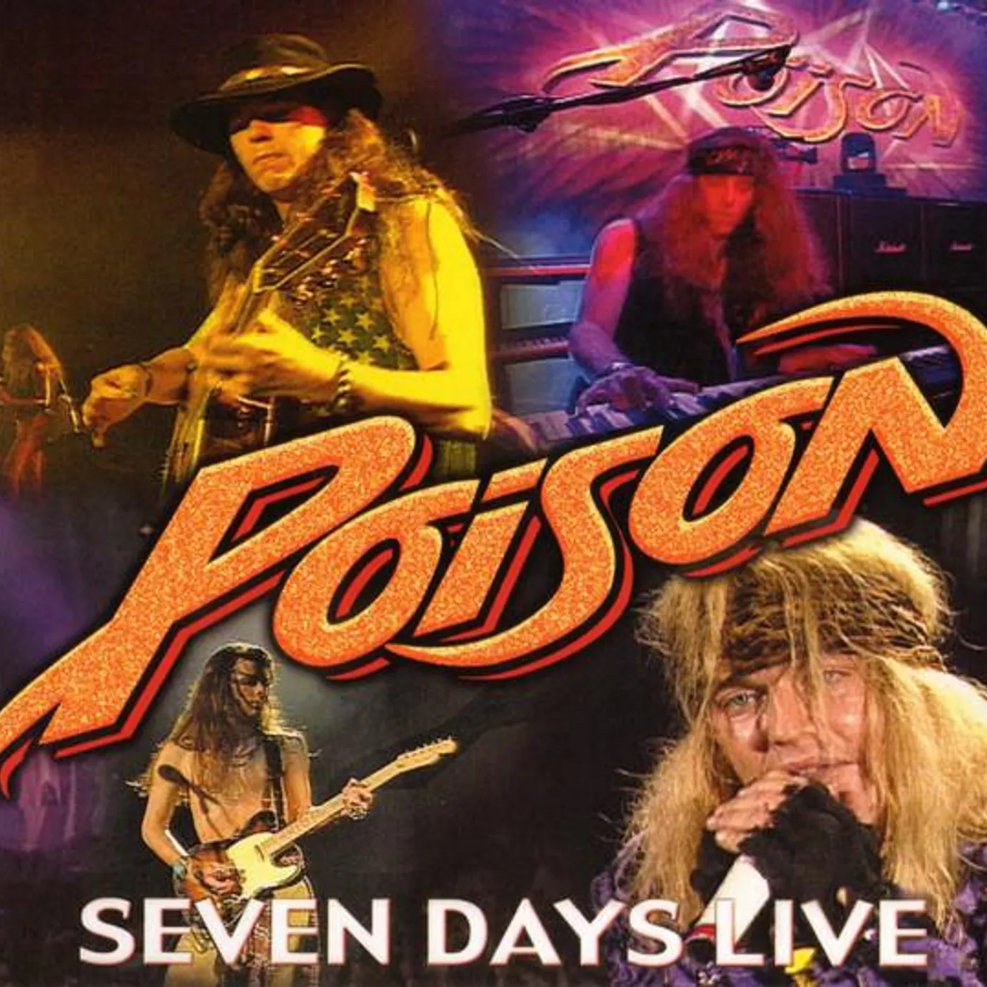 Poison SEVEN DAYS LIVE CD