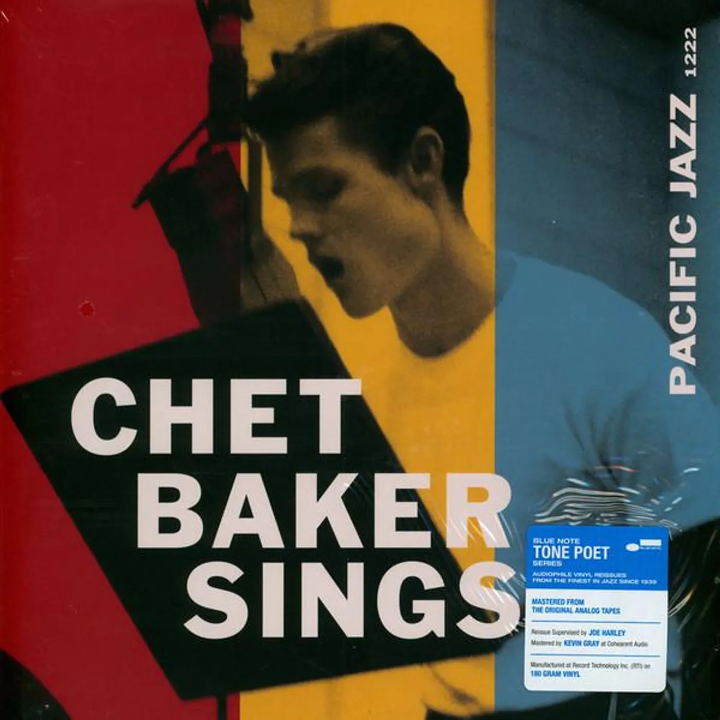 CHET BAKER SINGS (BLUE NOTE TONE POET SERIES) Vinyl Record