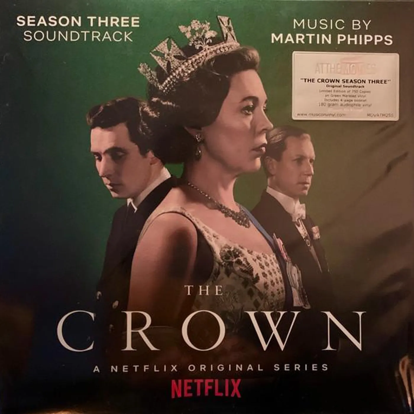 Martin Phipps CROWN: SEASON 3 / Original Soundtrack Vinyl Record