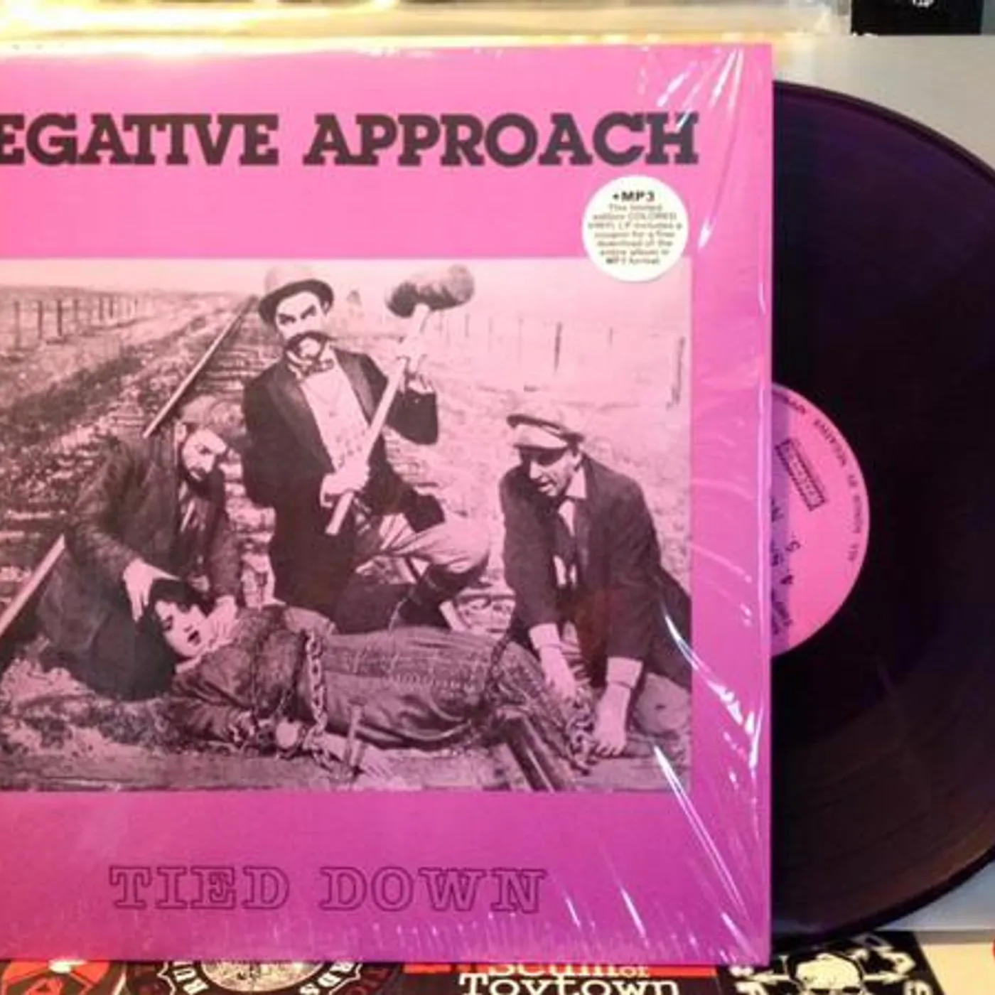 Negative Approach TIED DOWN (COLOR VINYL) Vinyl Record