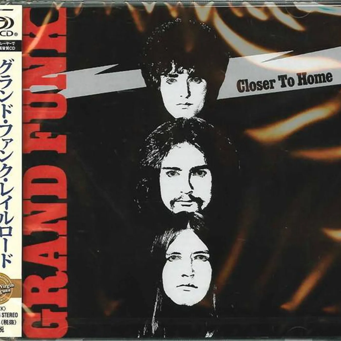 Grand Funk Railroad CLOSER TO HOME CD