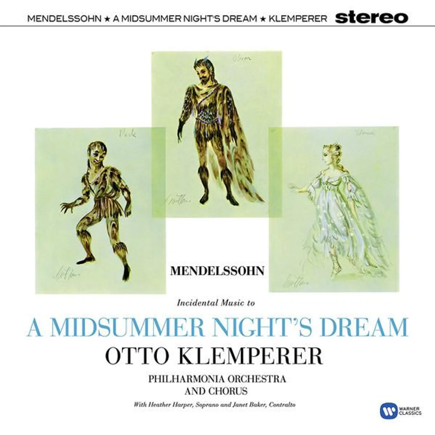 Otto Klemperer Mendelssohn: A Midsummer Night's Dream Vinyl Record