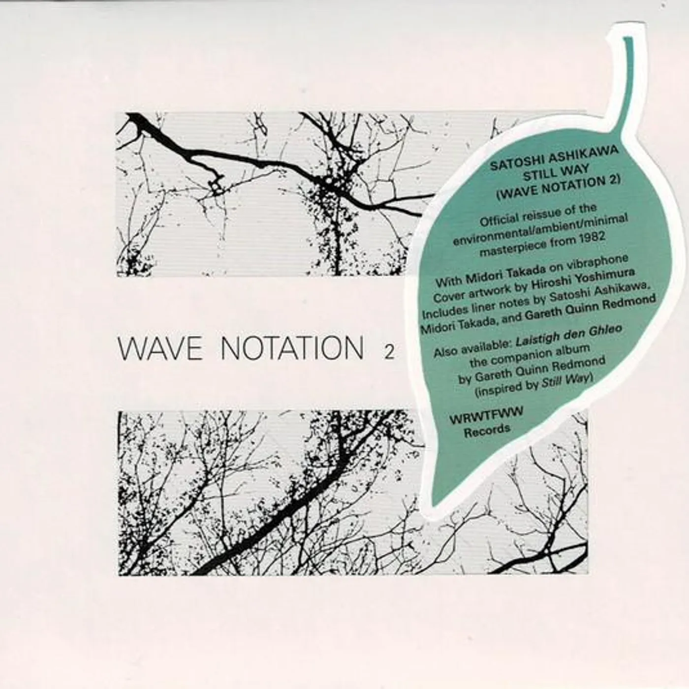 Satoshi Ashikawa Still Way (Wave Notation 2) CD