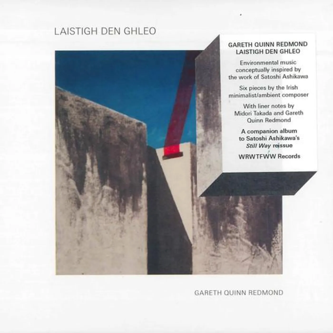 Gareth Quinn Redmond Laistigh Den Ghleo CD