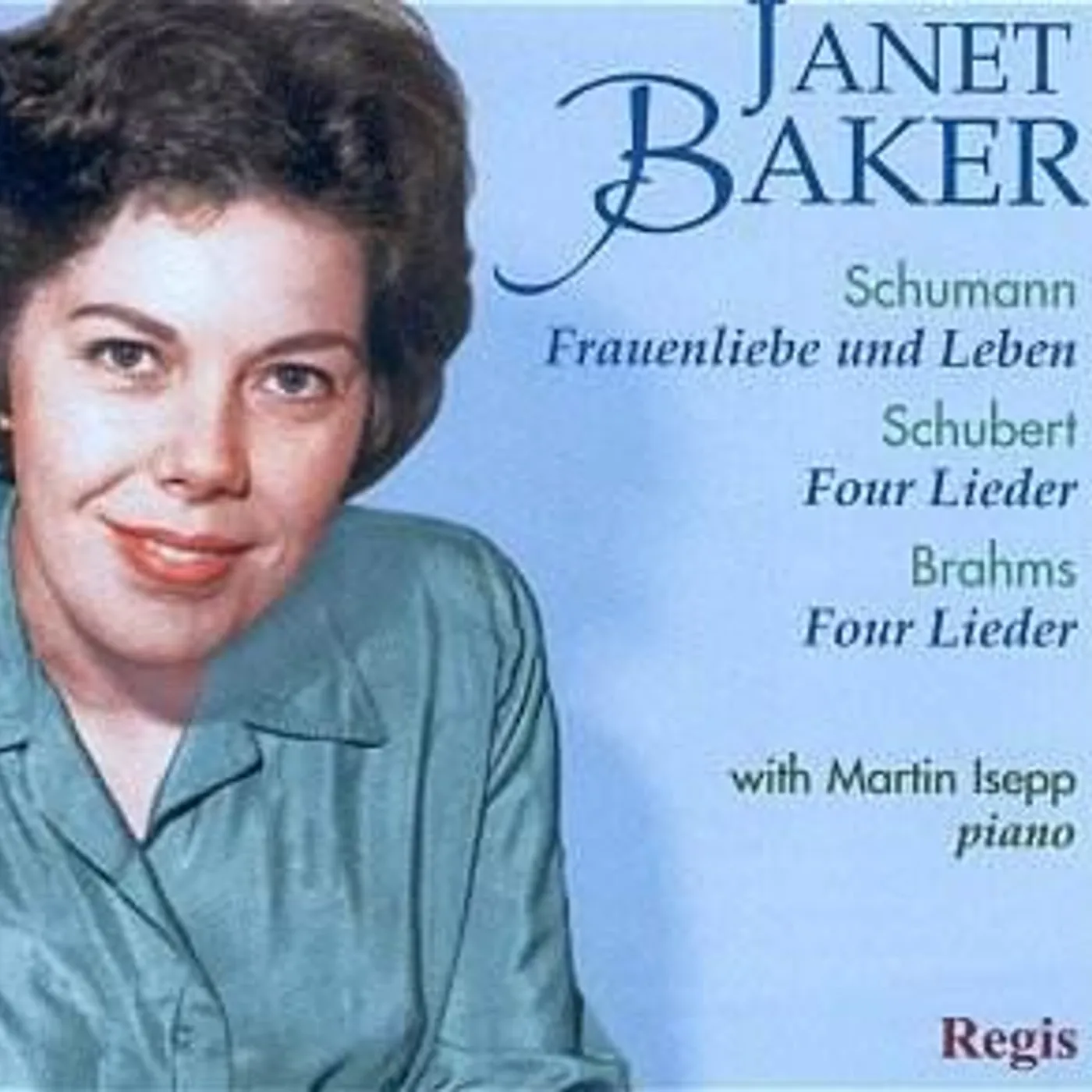 Janet Baker SCHUMANN SCHUBERT & BRAHM CD