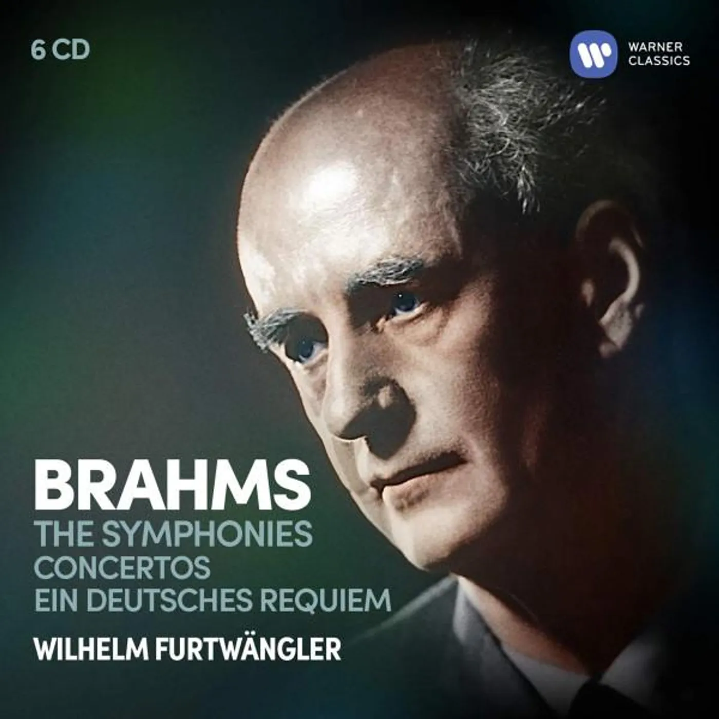 Wilhelm Furtwängler BRAHMS: THE SYMPHONIES, EIN DEUTSCHES REQUIEM, CONCERTOS (6CD) CD