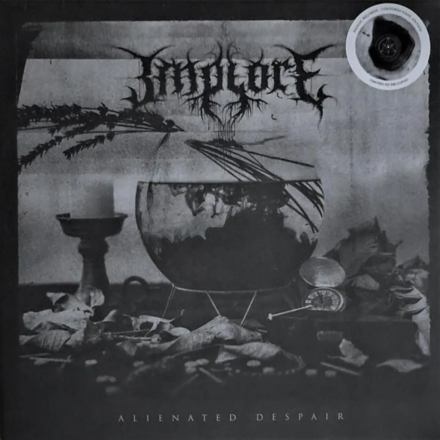 Implore ALIENATED DESPAIR (COLOR VINYL) Vinyl Record