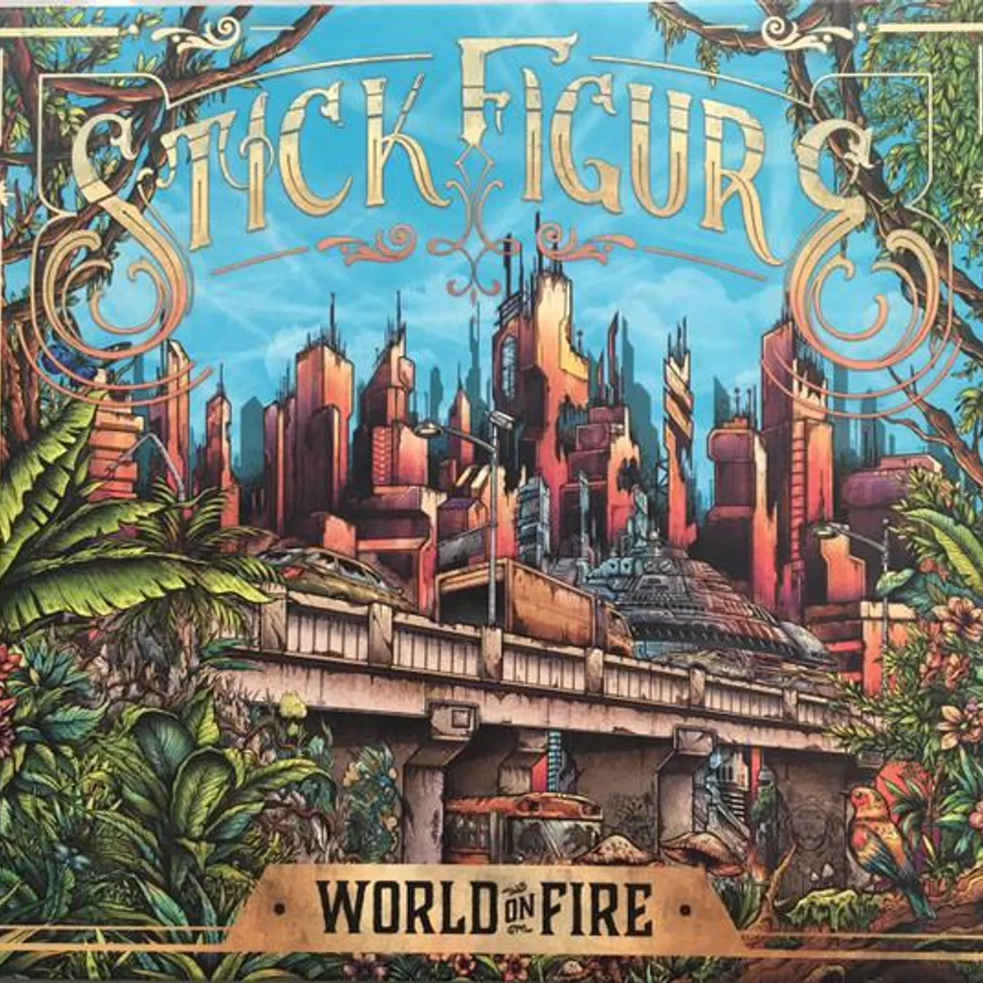 Stick Figure WORLD ON FIRE CD