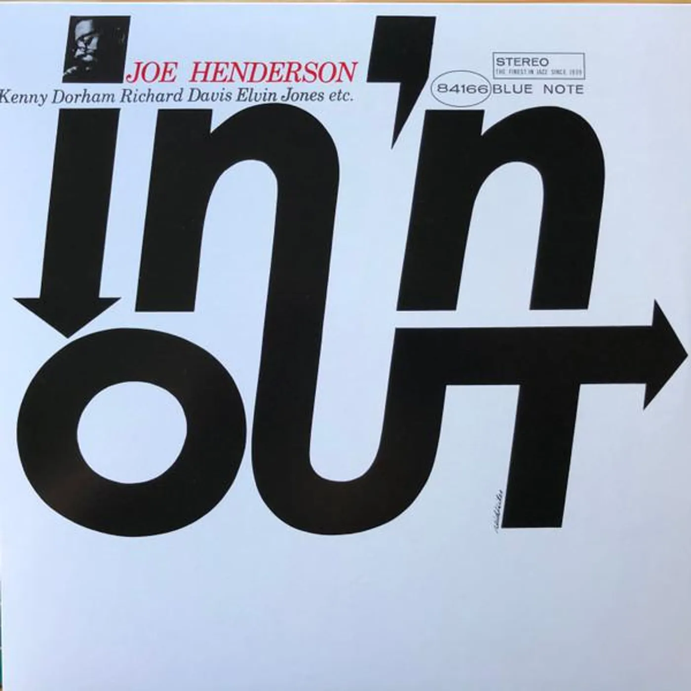 Joe Henderson IN 'N OUT Vinyl Record