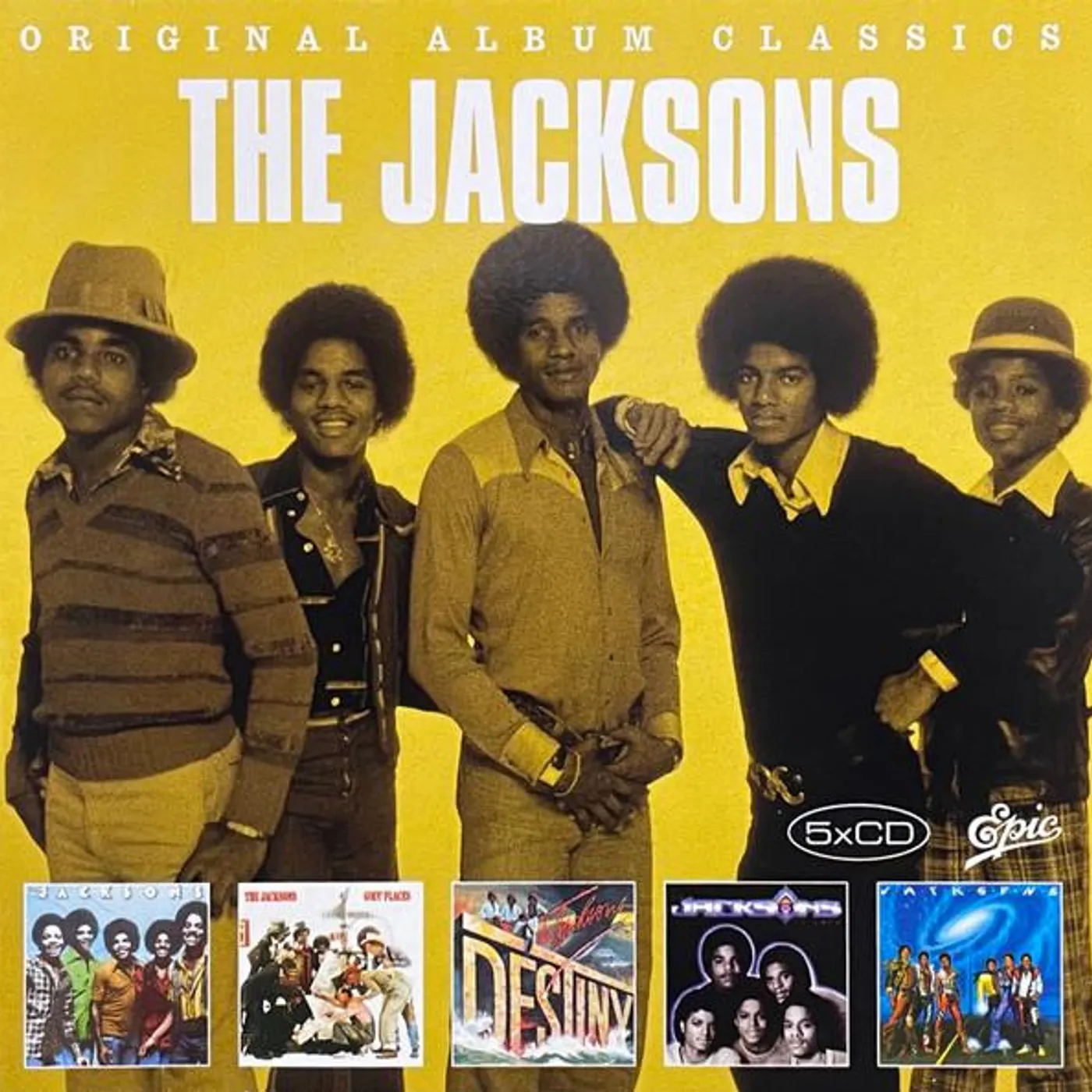 The Jacksons ORIGINAL ALBUM CLASSICS CD