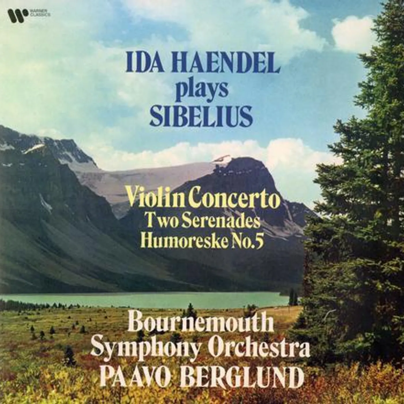 Ida Haendel Plays Sibelius: Violin Concerto/Two Serenades/Humoreske (180G/Import) Vinyl Record