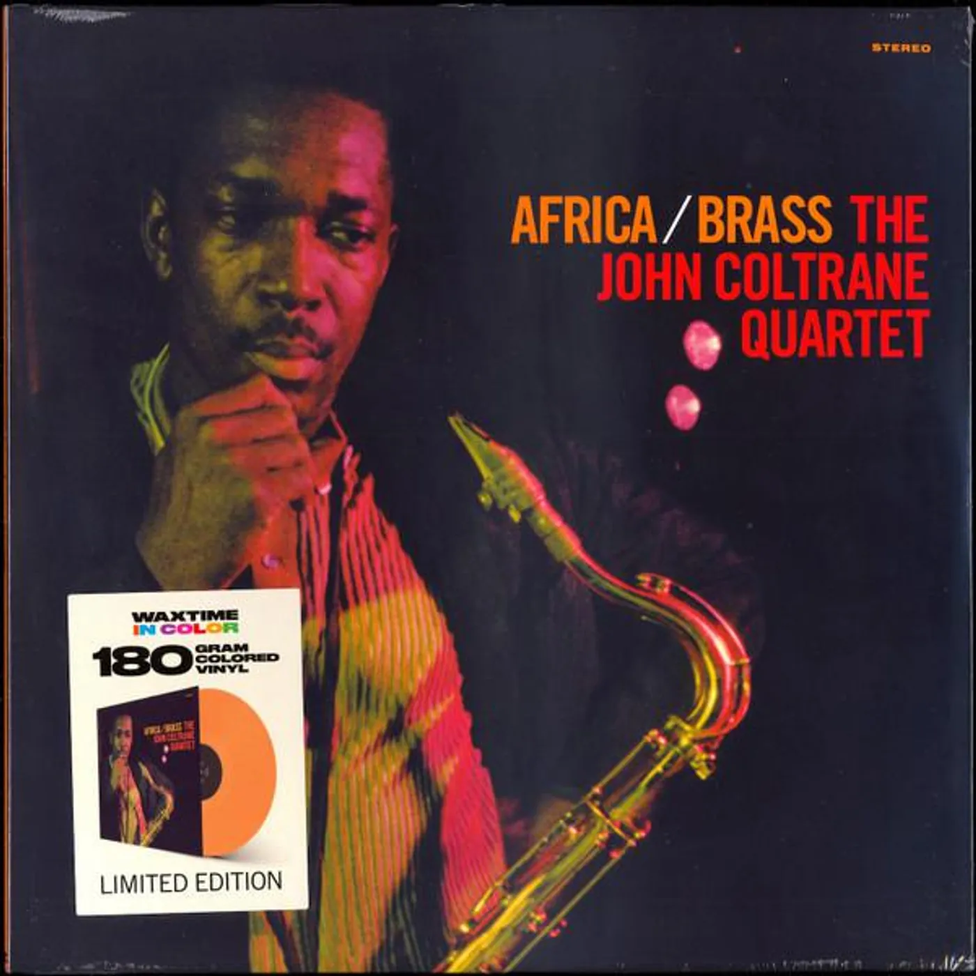 John Coltrane Quartet LP - Africa / Brass (Orange Vinyl)