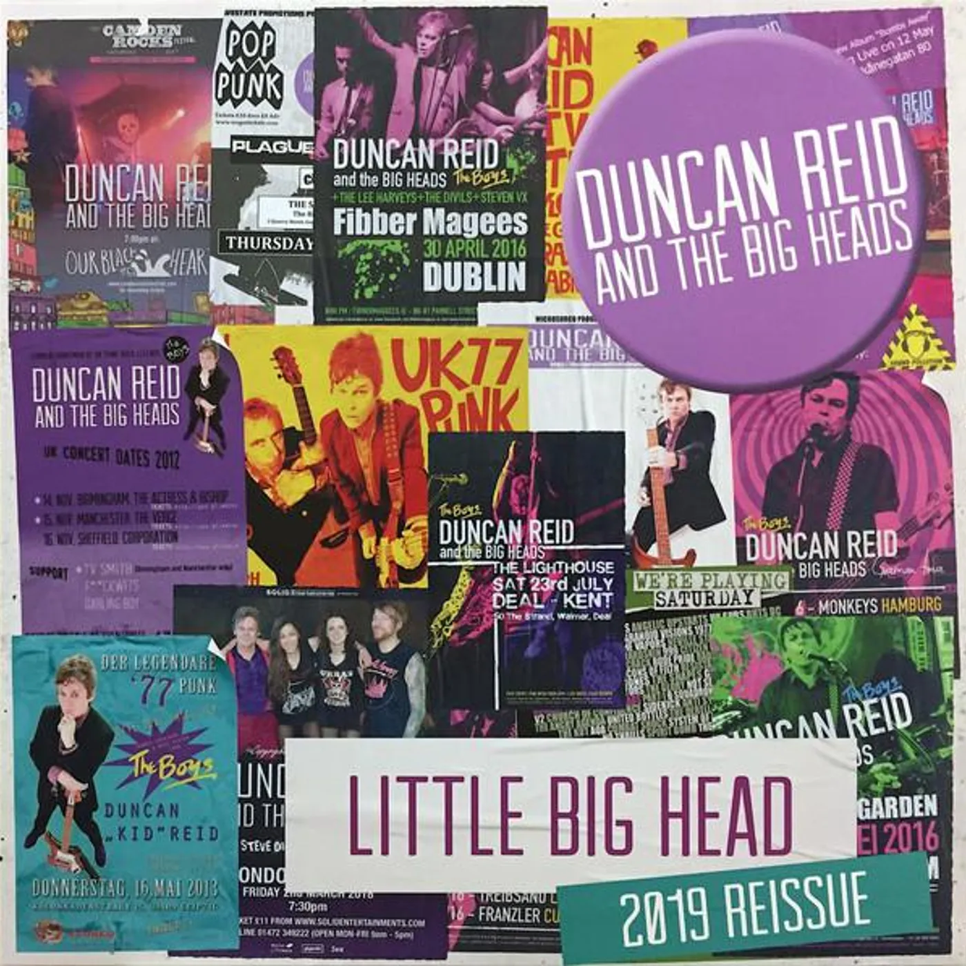 Duncan Reid and the Big Heads LITTLE BIG HEAD Vinyl Record