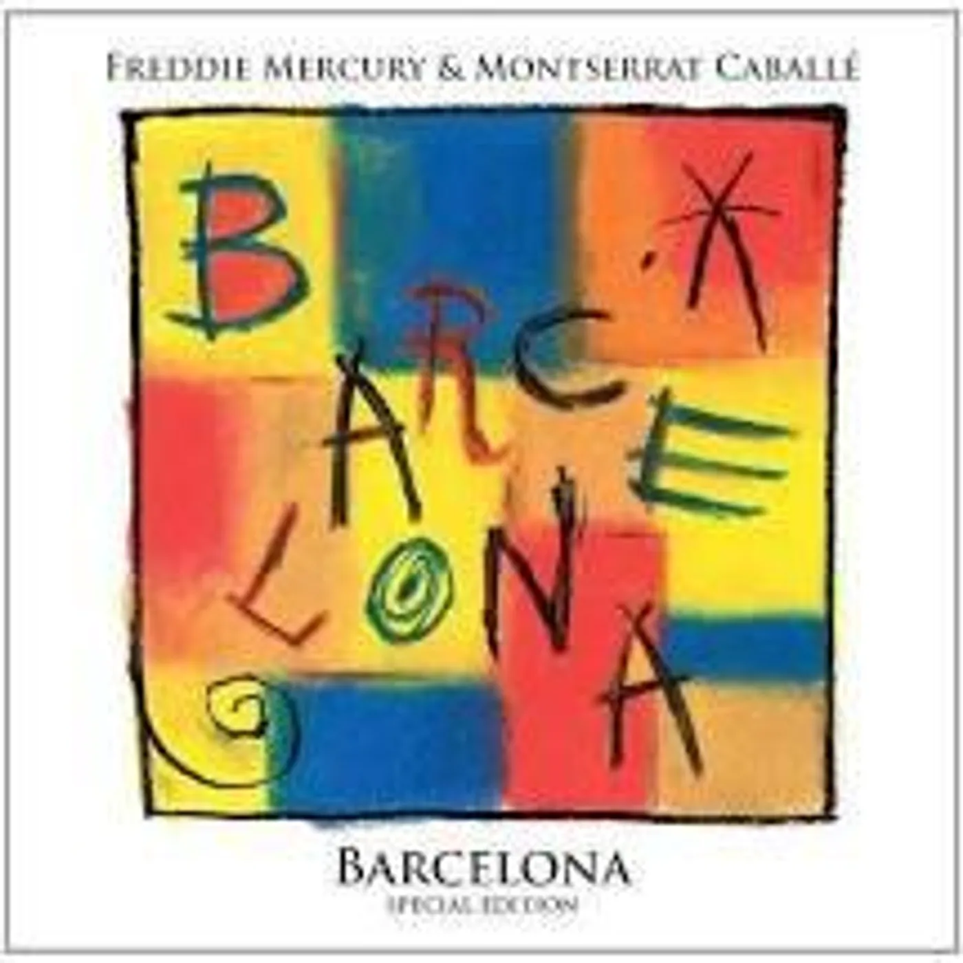 Freddie Mercury BARCELONA (180G) Vinyl Record