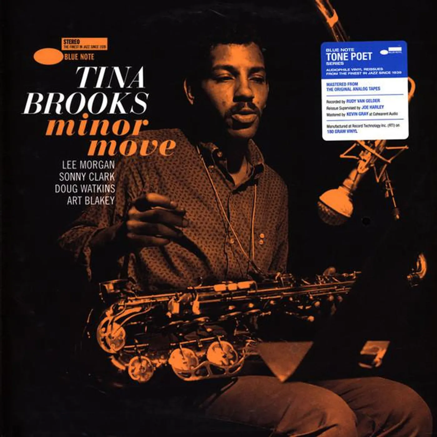 Tina Brooks MINOR MOVE (BLUE NOTE TONE POET SERIES) Vinyl Record