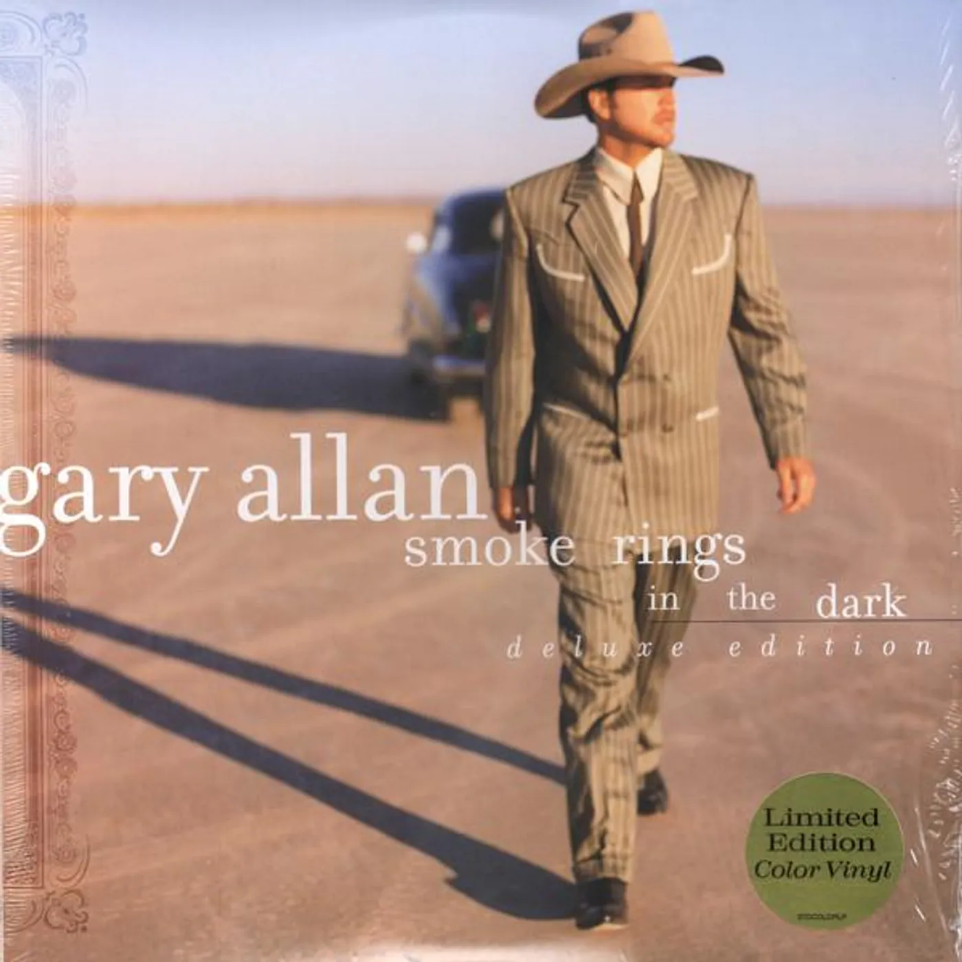 Gary Allan SMOKE RINGS IN THE DARK (DELUXE/NEON GREEN VINYL) Vinyl Record