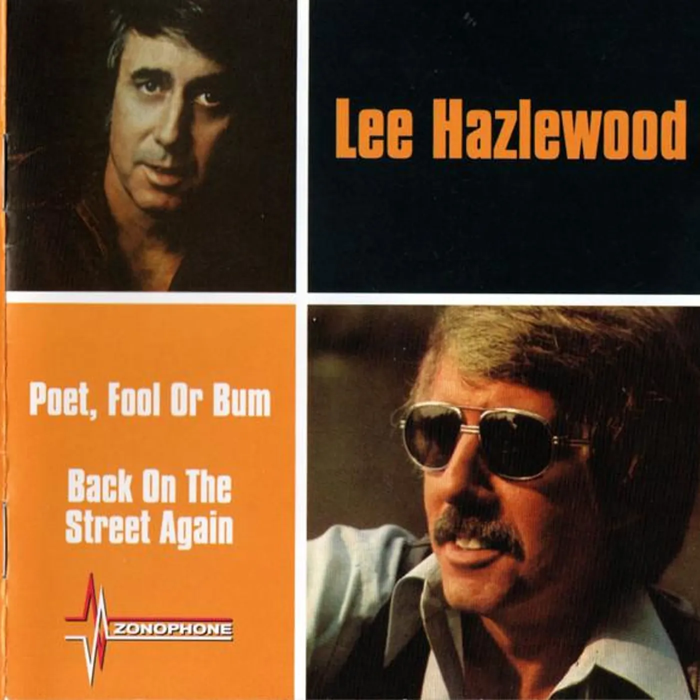 Lee Hazlewood POET FOOL OR BUM / BACK ON THE STREET AGAIN CD
