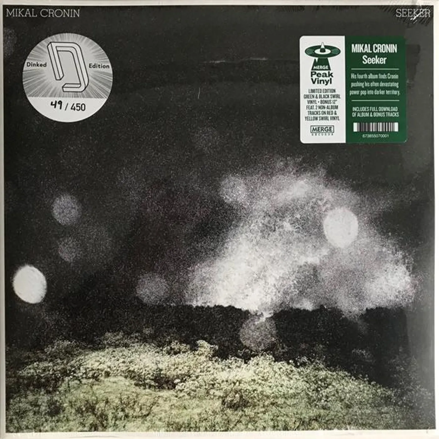 Mikal Cronin SEEKER (GREEN SWIRL VINYL/RED & YELLOW 12INCH/DL CODE) (I) Vinyl Record