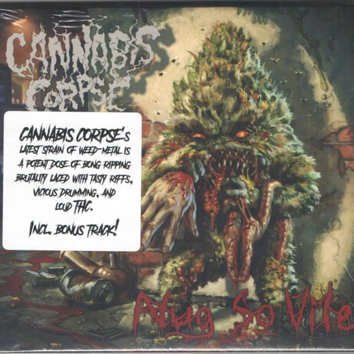 Cannabis Corpse NUG SO VILE CD
