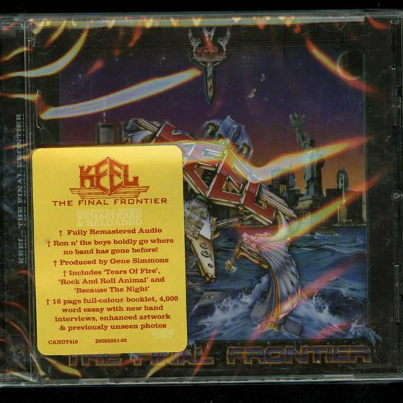 Keel FINAL FRONTIER CD