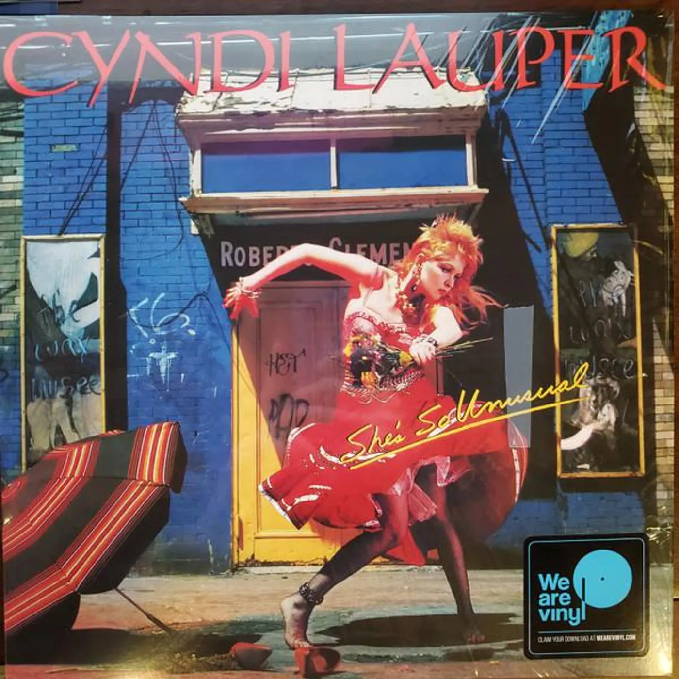 Cyndi Lauper SHE'S SO UNUSUAL Vinyl Record