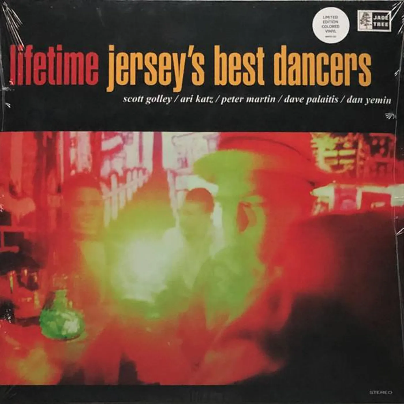 Lifetime JERSEY'S BEST DANCERS (CLEAR VINYL) Vinyl Record