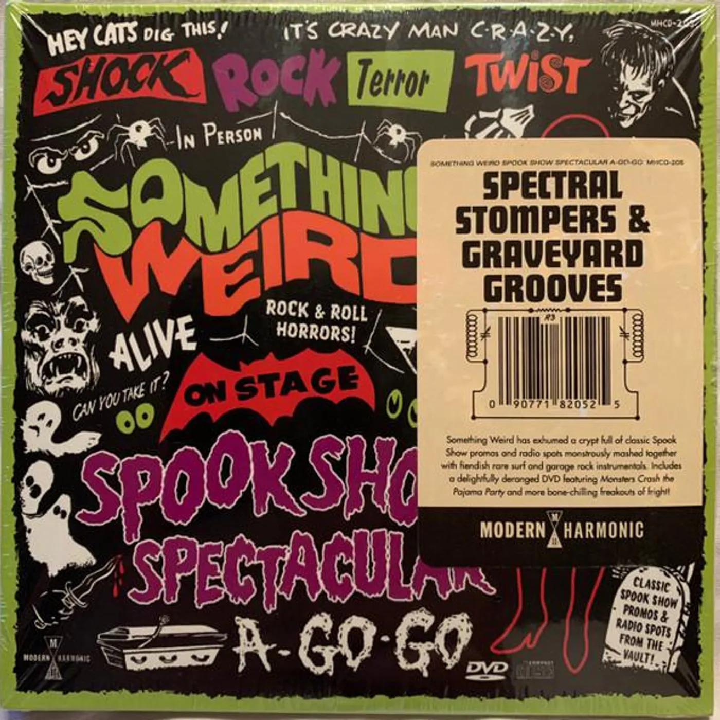 Something Weird SPOOK SHOW SPECTACULAR A-GO-GO (CD/DVD) CD
