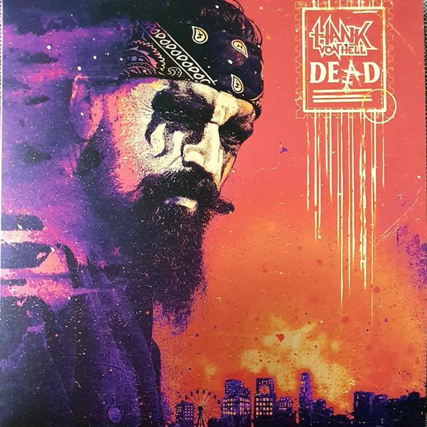 Hank von Hell DEAD Vinyl Record