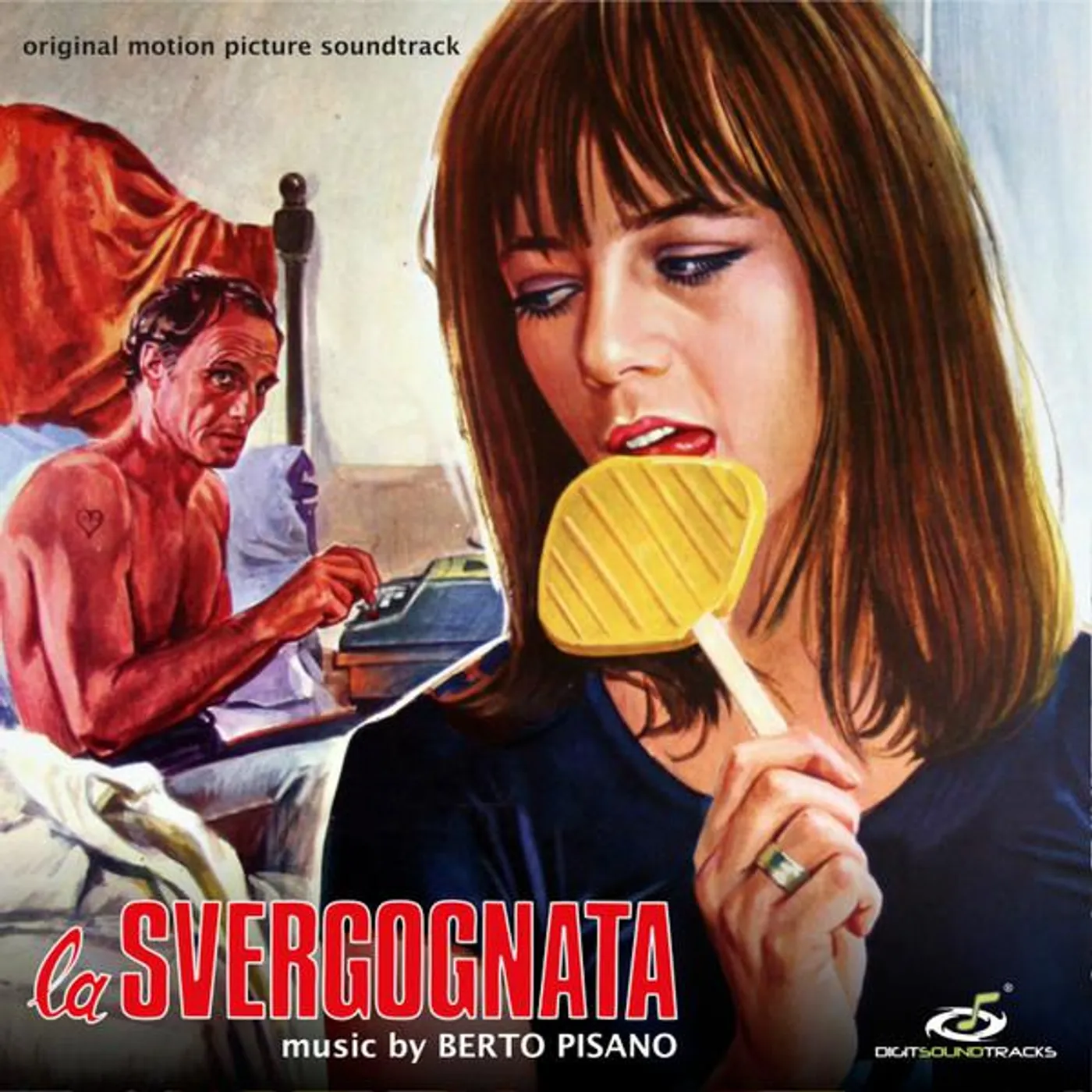 Berto Pisano La Svergognata Vinyl Record