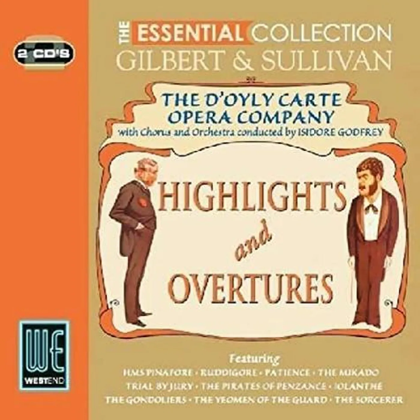 The D'Oyly Carte Opera Company ESSENTIAL COLLECTION: GILBERT & SULLIVAN CD