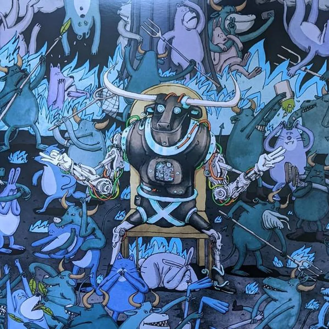 Dance Gavin Dance AFTERBURNER (X) Vinyl Record