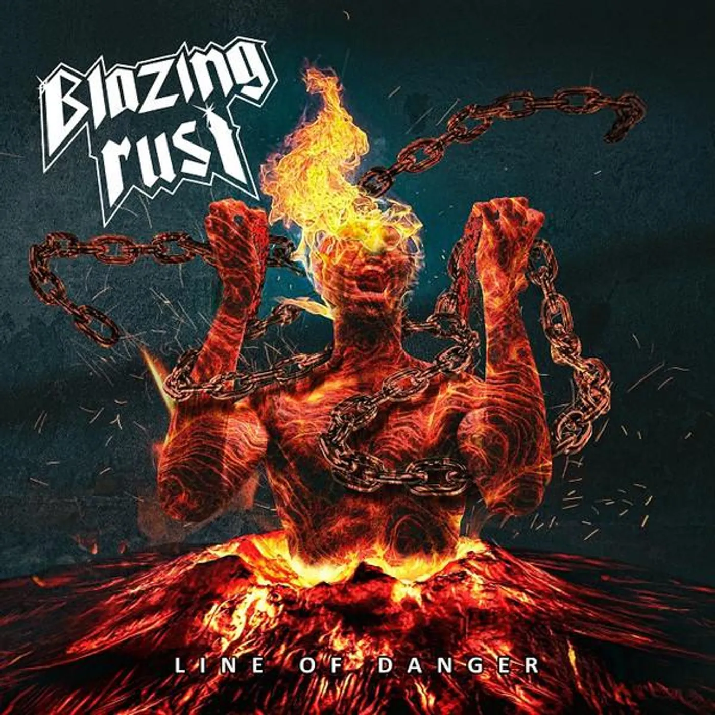 Blazing Rust LINE OF DANGER CD
