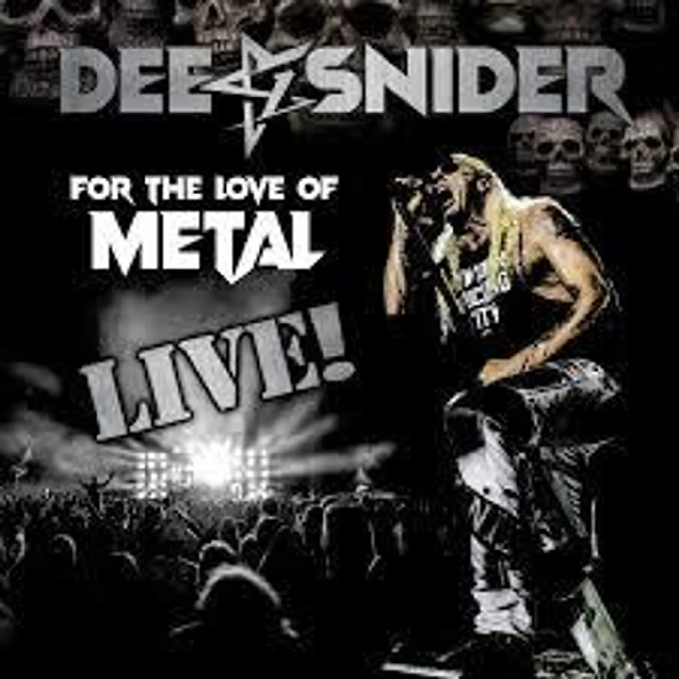 Dee Snider FOR THE LOVE OF METAL (LIVE) (LP/DVD) Vinyl Record