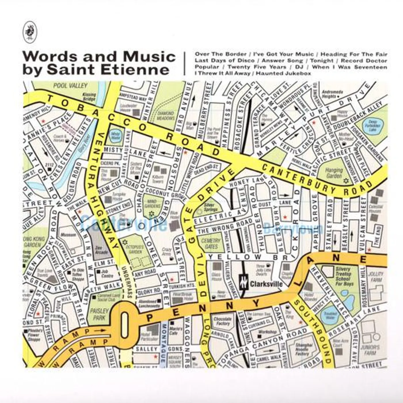 WORDS & MUSIC BY SAINT ETIENNE CD
