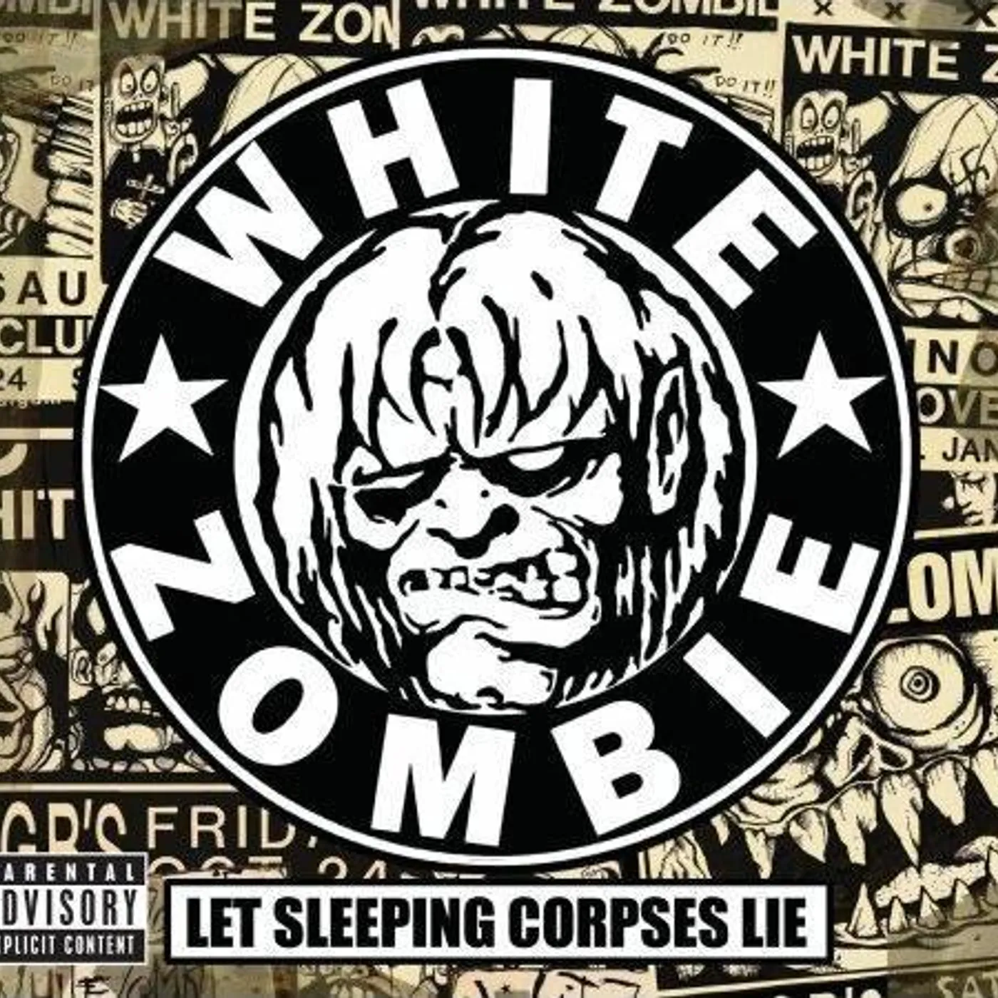White Zombie LET SLEEPING CORPSES LIE CD